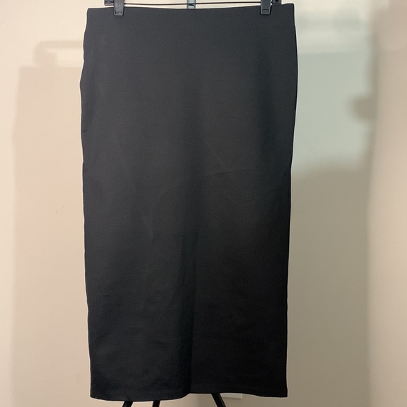 Topshop Black Pencil Skirt w/ Eyelet Womens Size: 8 - Picture 5 of 7